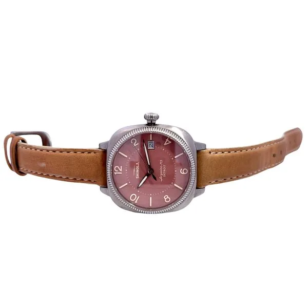 Shinola Stainless Steel Pink Face Argonite 715 Gomelsky Quartz Watch Image 3 Miner's Den Jewelers Royal Oak, MI