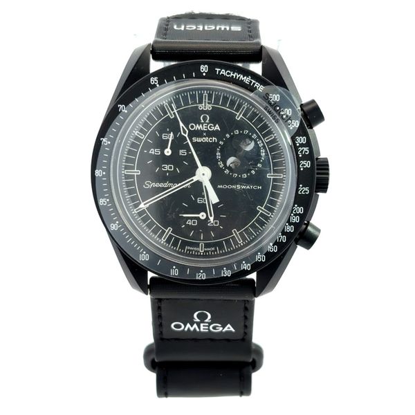 Omega X Swatch Mission To the Moonphase New Moon Snoopy Bl