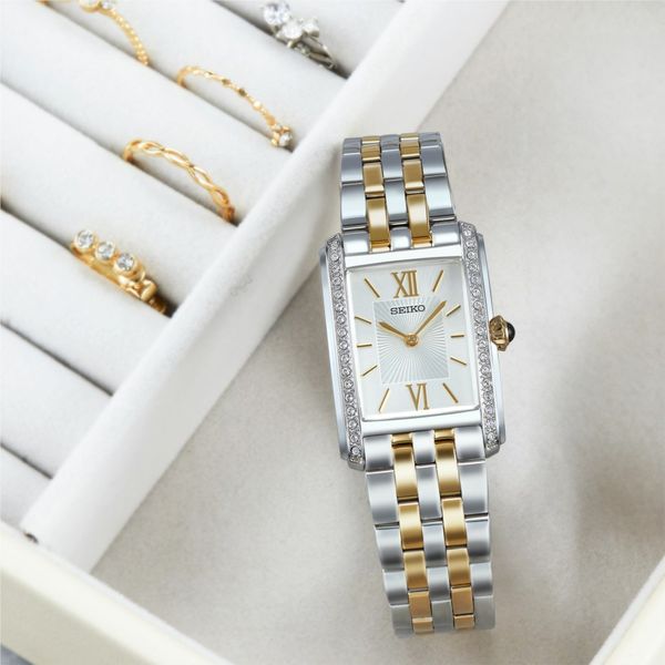 Seiko Essentials Crystal Collection | SWR093 Image 4 Miner's Den Jewelers Royal Oak, MI