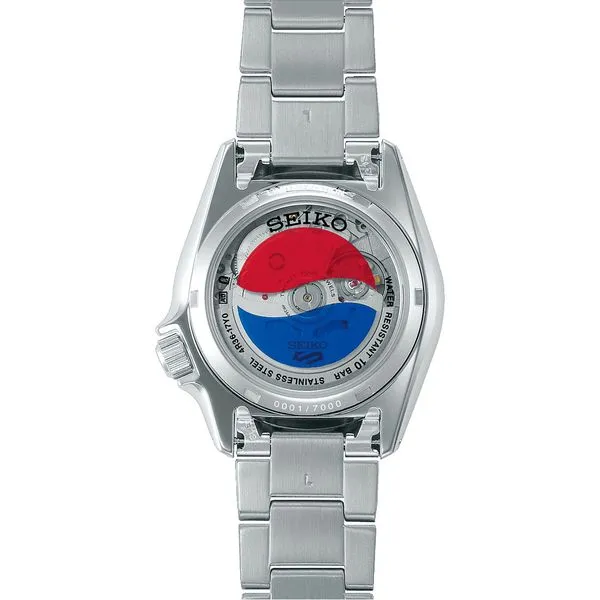 Seiko 5 Sports | Pepsi® Limited Edition | SRPL99 Image 2 Miner's Den Jewelers Royal Oak, MI