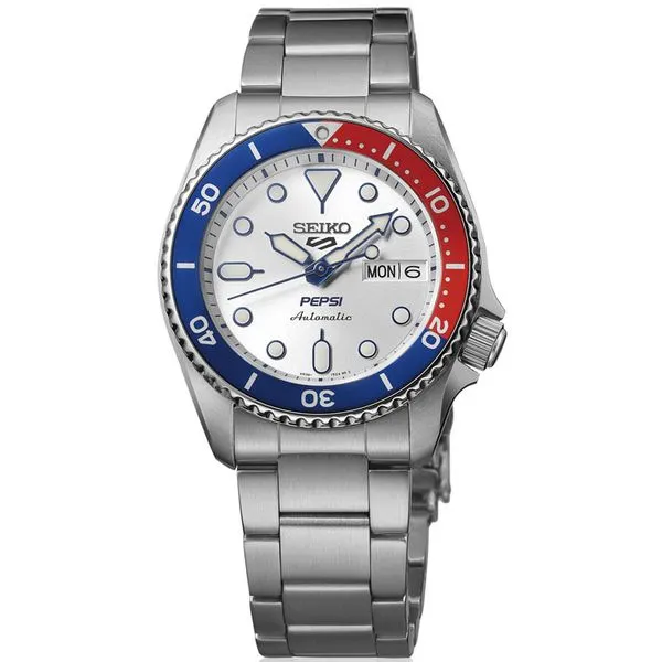 Seiko 5 Sports | Pepsi® Limited Edition | SRPL99 Miner's Den Jewelers Royal Oak, MI