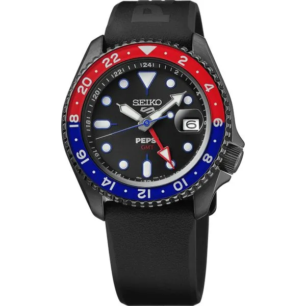 Seiko 5 Sports | Pepsi® Limited Edition Watch | SSK047 Miner's Den Jewelers Royal Oak, MI