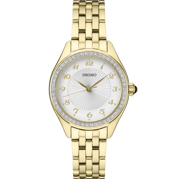 Seiko Essentials Crystal Collection | SUR394 Miner's Den Jewelers Royal Oak, MI