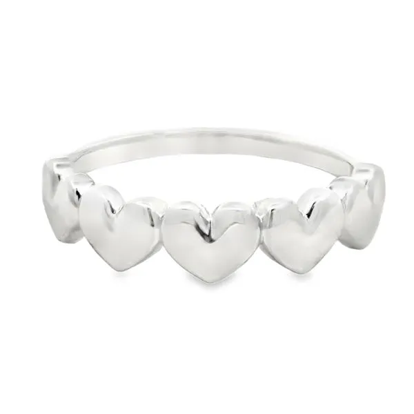 Silver Heart Ring Miner's Den Jewelers Royal Oak, MI