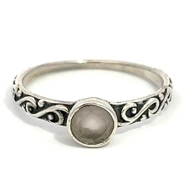 Silver Gemstone Ring