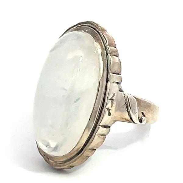Silver Gemstone Ring