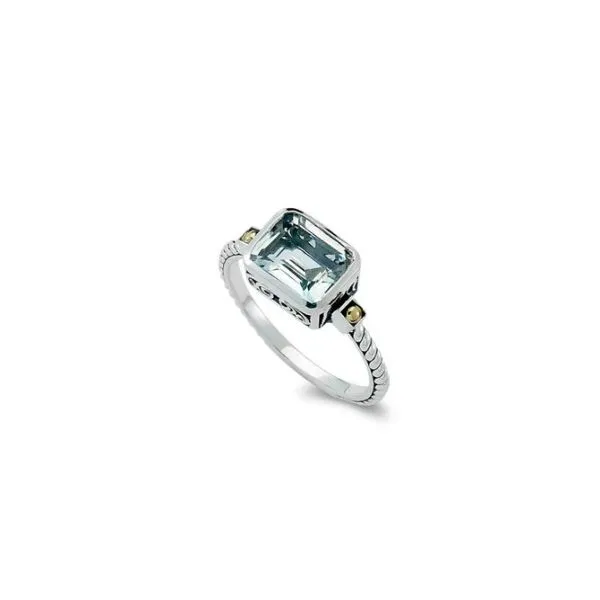 Silver Gemstone Ring