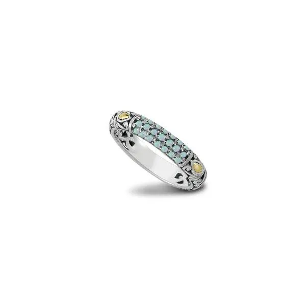 Silver Gemstone Ring