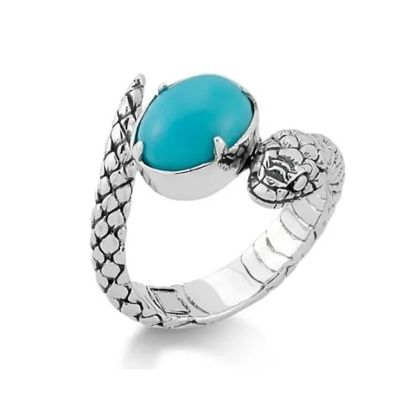 Silver Gemstone Ring