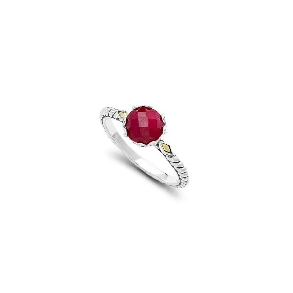 Silver Gemstone Ring