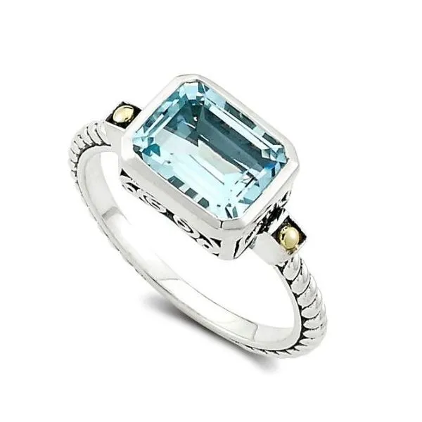 Silver Gemstone Ring