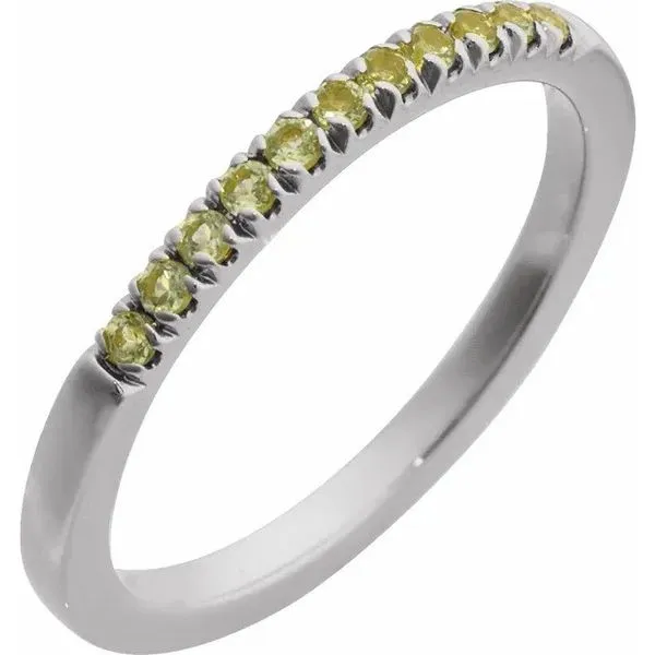 Silver Gemstone Ring