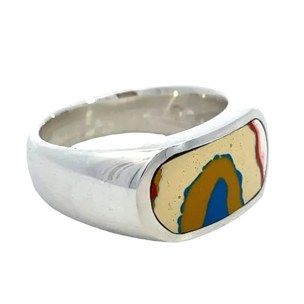 Fordite Ring