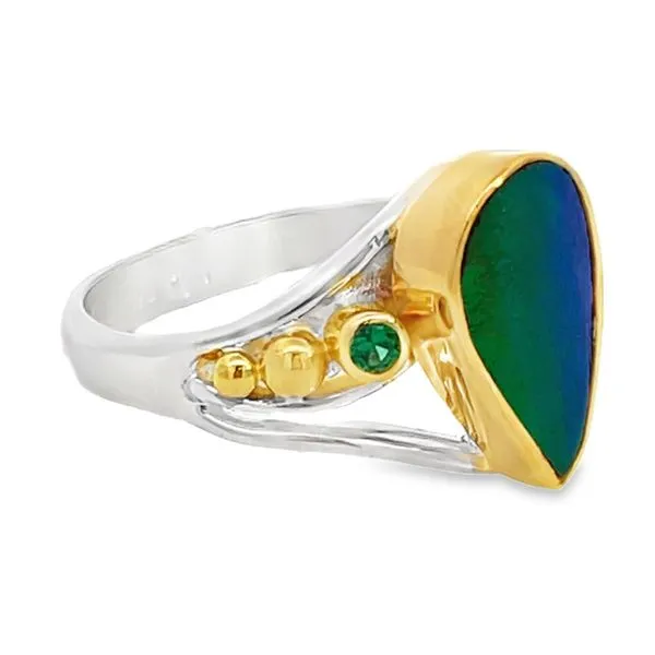 Silver Gemstone Ring Image 2 Miner's Den Jewelers Royal Oak, MI