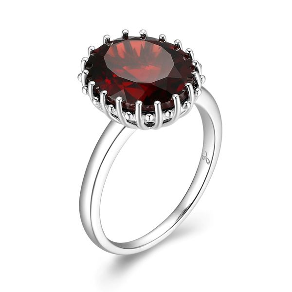 Garnet Ring Image 2 Miner's Den Jewelers Royal Oak, MI
