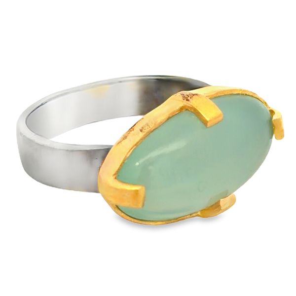 Silver Gemstone Ring Image 2 Miner's Den Jewelers Royal Oak, MI