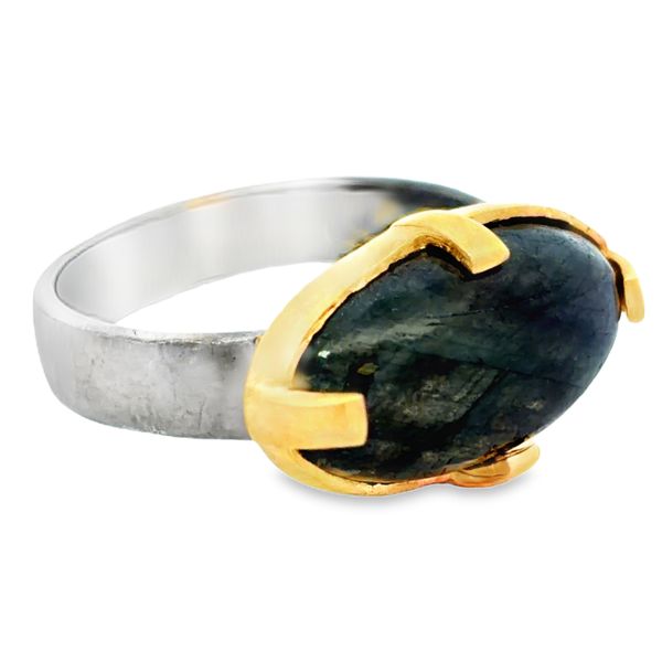 Silver Gemstone Ring Image 2 Miner's Den Jewelers Royal Oak, MI