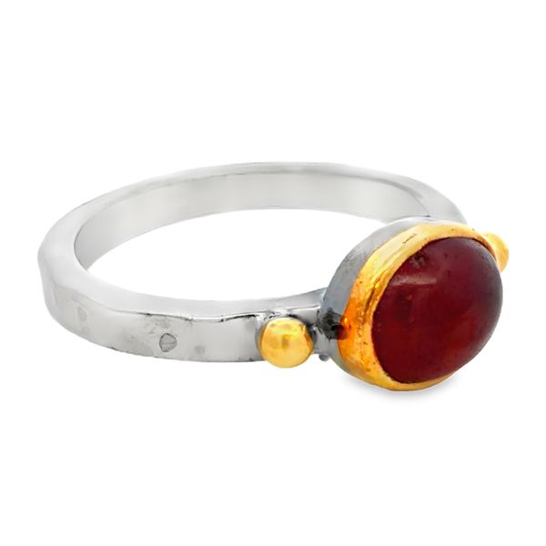 Silver Gemstone Ring Image 2 Miner's Den Jewelers Royal Oak, MI