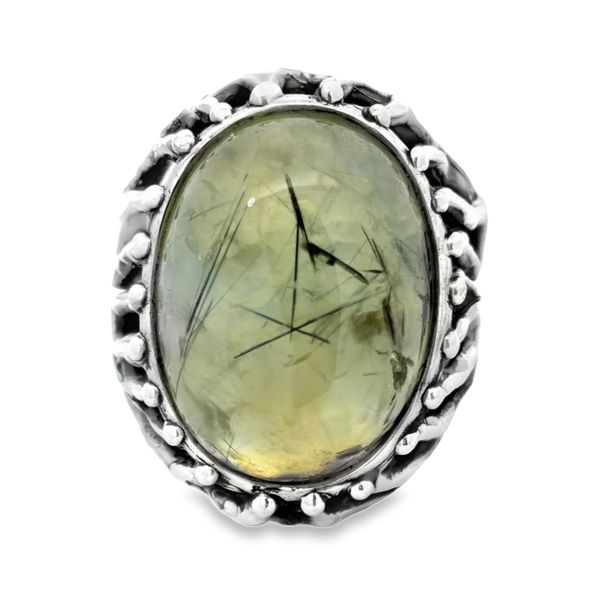 Silver Gemstone Ring Image 2 Miner's Den Jewelers Royal Oak, MI
