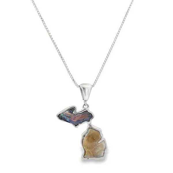 Silver Pendant Image 2 Miner's Den Jewelers Royal Oak, MI