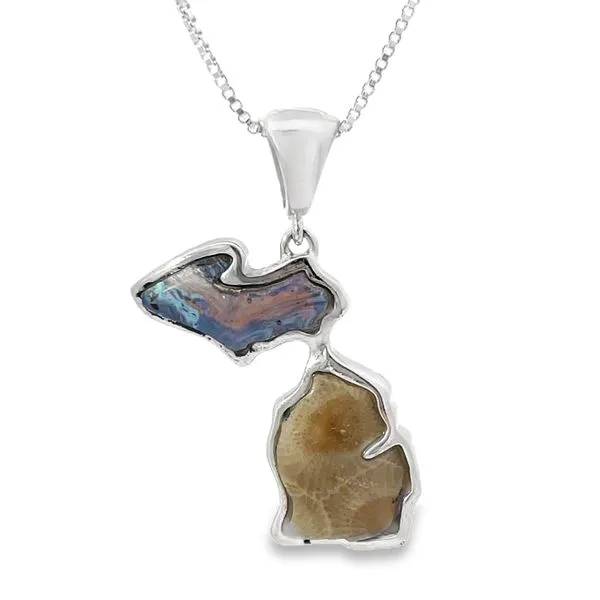 Silver Pendant Miner's Den Jewelers Royal Oak, MI
