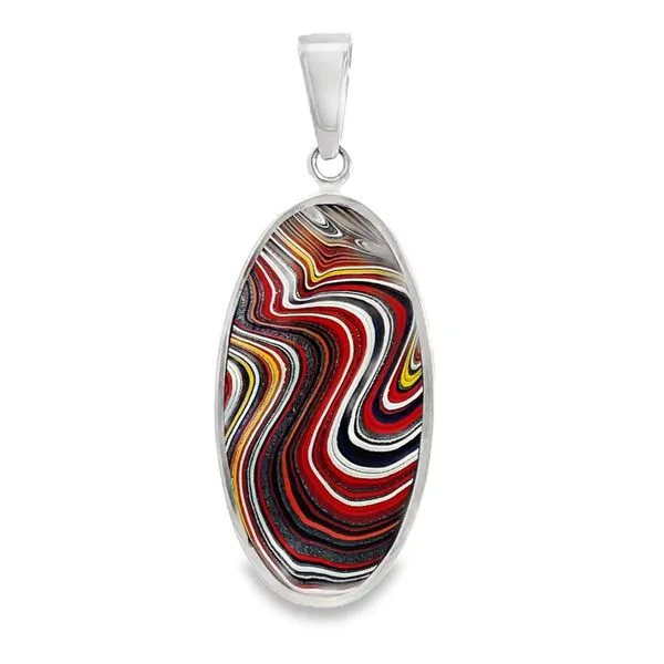 Fordite Pendant