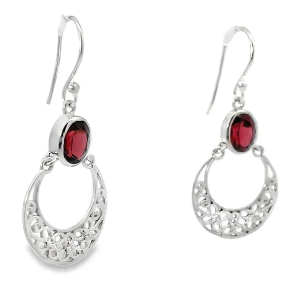 Silver Earrings Image 2 Miner's Den Jewelers Royal Oak, MI