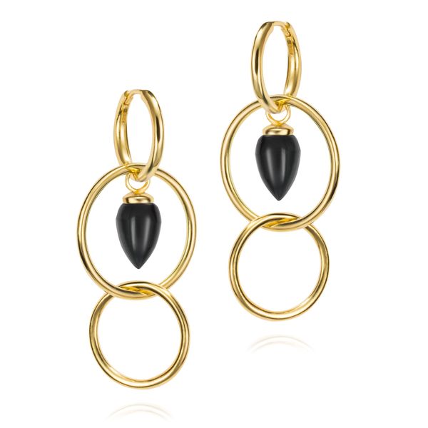 PENDULUM Earrings in Onyx Miner's Den Jewelers Royal Oak, MI