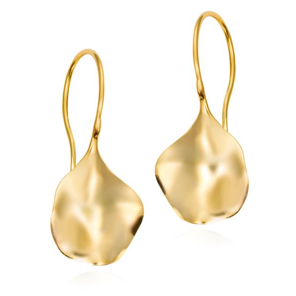 AQUA Earrings in Silver & 18k Gold Vermeil Miner's Den Jewelers Royal Oak, MI