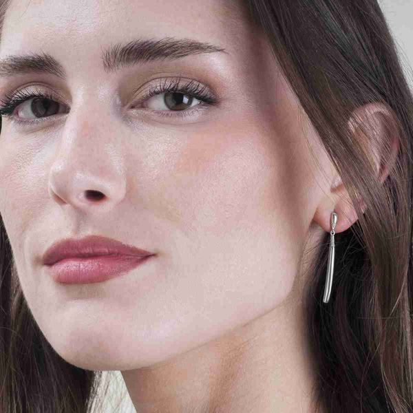 Sterling Silver Dangle Earrings Image 2 Miner's Den Jewelers Royal Oak, MI
