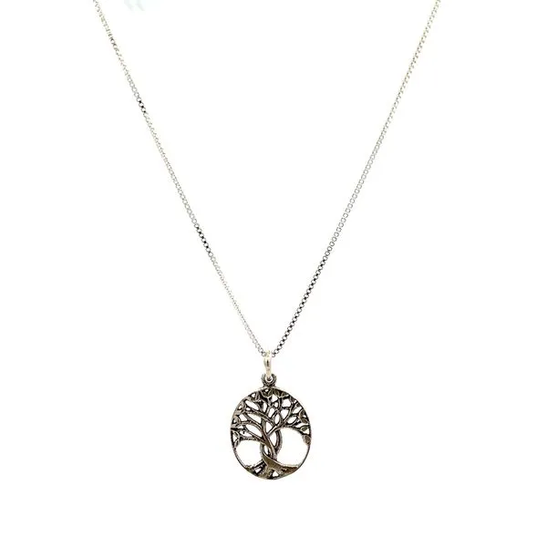 Silver Necklace Image 2 Miner's Den Jewelers Royal Oak, MI