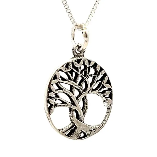 Silver Necklace Image 3 Miner's Den Jewelers Royal Oak, MI