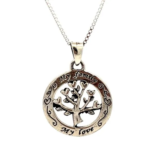 Silver Necklace Image 2 Miner's Den Jewelers Royal Oak, MI