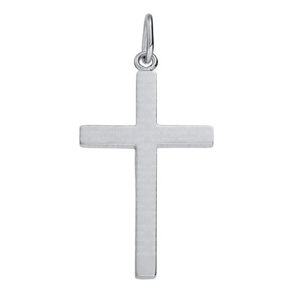 Silver Cross Necklace Miner's Den Jewelers Royal Oak, MI