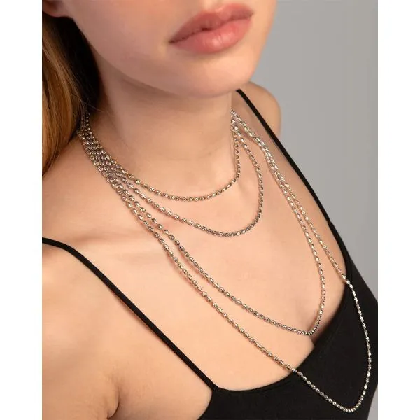 Silver Necklace Image 2 Miner's Den Jewelers Royal Oak, MI