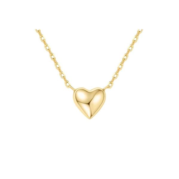 Gold Sweetheart Necklace Miner's Den Jewelers Royal Oak, MI