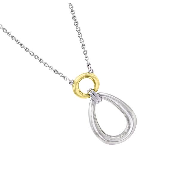 Sterling Silver & 18K Gold Vermeil Necklace Miner's Den Jewelers Royal Oak, MI