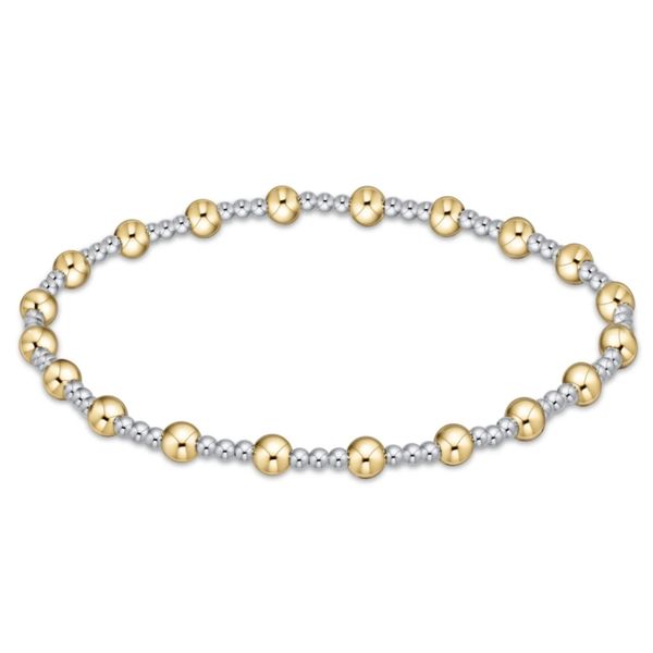 Sincerity Mixed Metal 4mm Bracelet Miner's Den Jewelers Royal Oak, MI