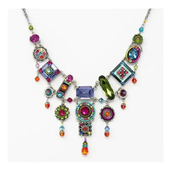 Firefly La Dolce Vita Mosaic Crystal Necklace similar item image