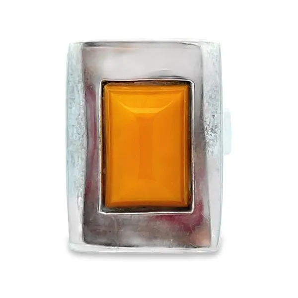 Butter Amber Ring Image 2 Miner's Den Jewelers Royal Oak, MI