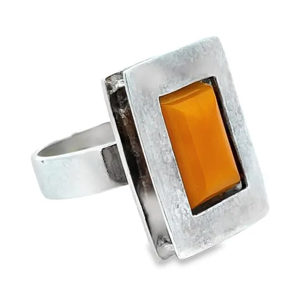 Butter Amber Ring Miner's Den Jewelers Royal Oak, MI