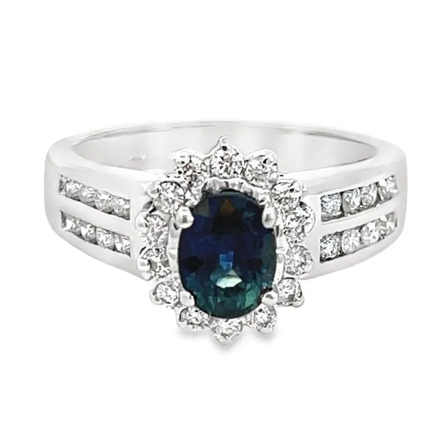 Sapphire and Diamond Ring Miner's Den Jewelers Royal Oak, MI