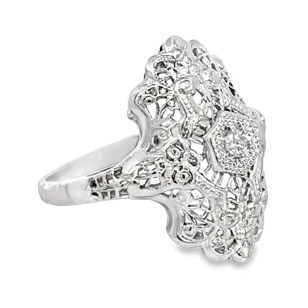 Antique Diamond Ring Miner's Den Jewelers Royal Oak, MI