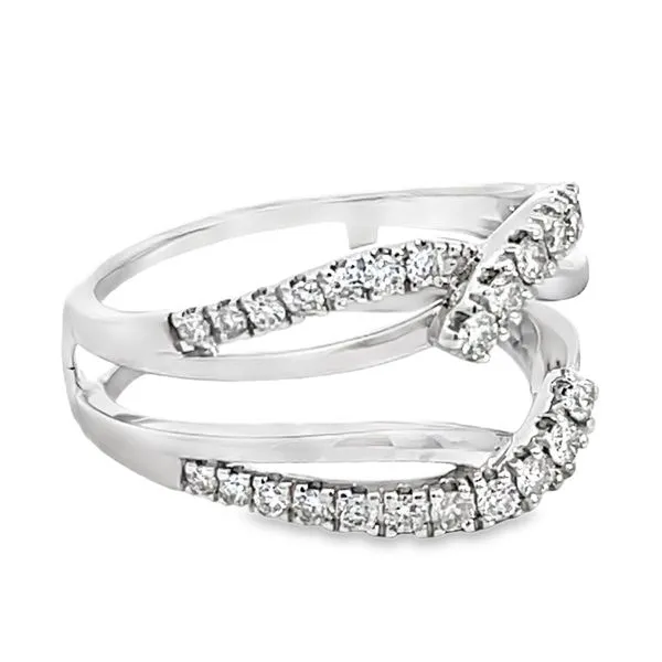 Ladies Guard Ring Image 2 Miner's Den Jewelers Royal Oak, MI