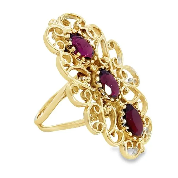Garnet Ring Miner's Den Jewelers Royal Oak, MI