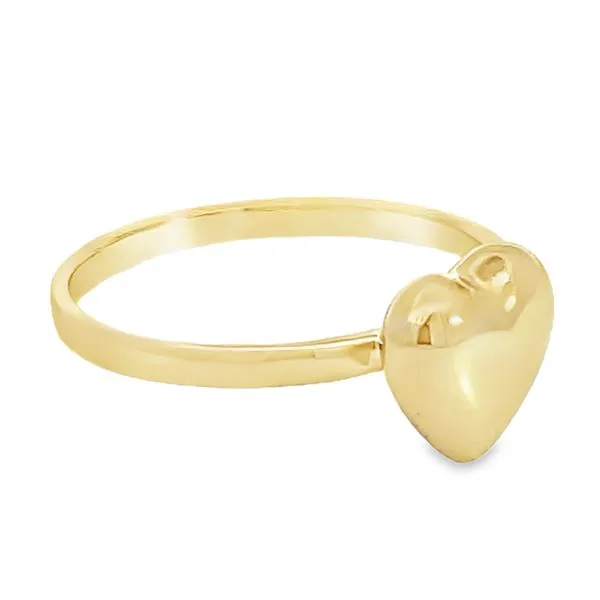 18 Karat Heart Ring
