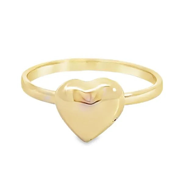 18 Karat Heart Ring