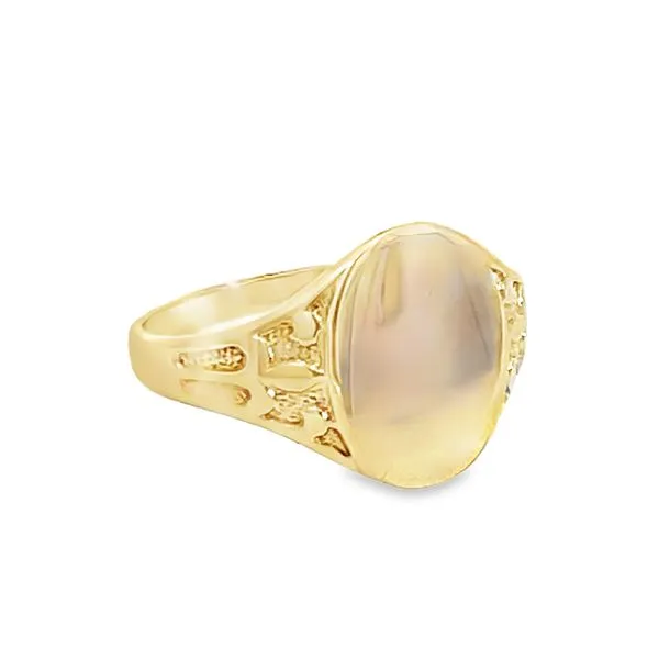 Ladies 10 Karat Signet Ring