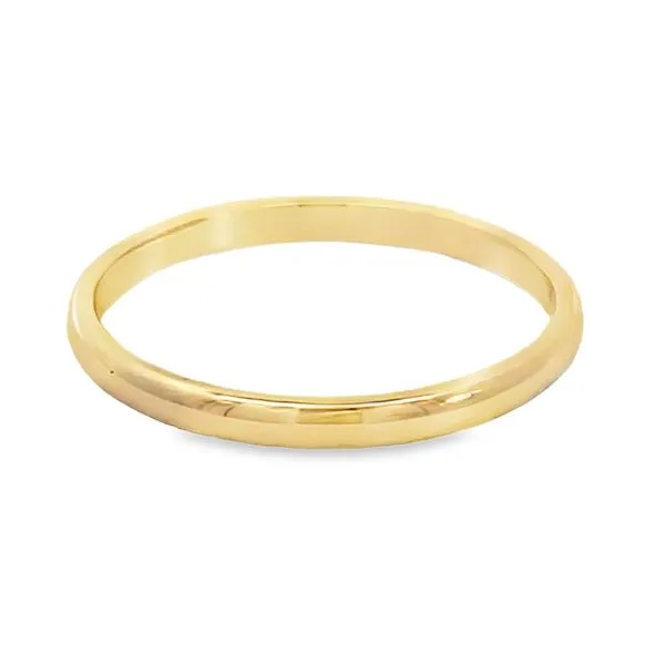 2mm Polished Band Miner's Den Jewelers Royal Oak, MI