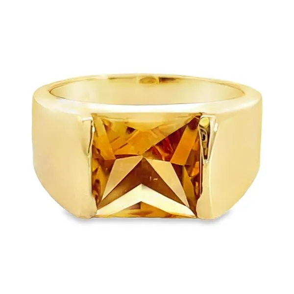 Faceted Citrine Ring Miner's Den Jewelers Royal Oak, MI